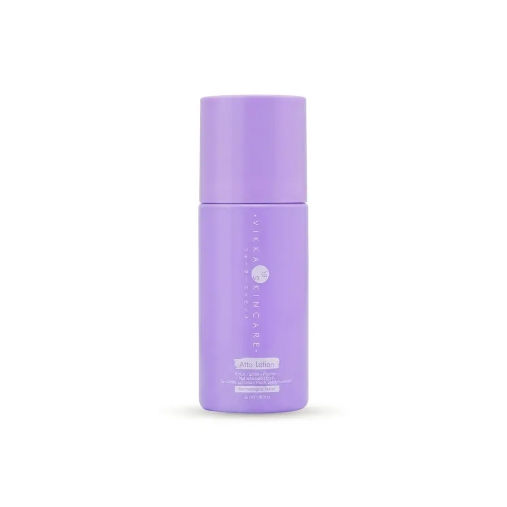 VIKKA SKINCARE ATTO LOTION น้ำตบหน้าใสหมอกุ้ง ผลัดเซลล์ผิวอย่างอ่อนโยน รูขุมขนกระชับ 35ml.