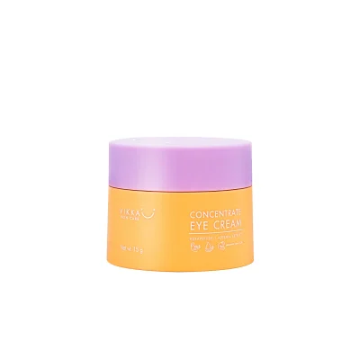 VIKKA SKINCARE Eye Cream ครีมบำรุงรอบดวงตาหมอกุ้ง ลดริ้วรอย ลดรอยหมองคล้ำและถุงใต้ตา 15g