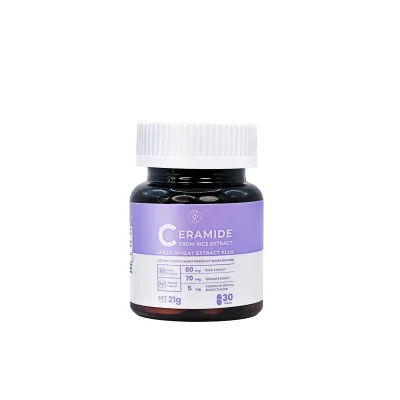 KVKX SUPPLEMENT Ceramide Max Super-Skinfood เซอราไมด์ญี่ปุ่น 15mg เสริมเกราะป้องกันผิวชุ่มชื้น