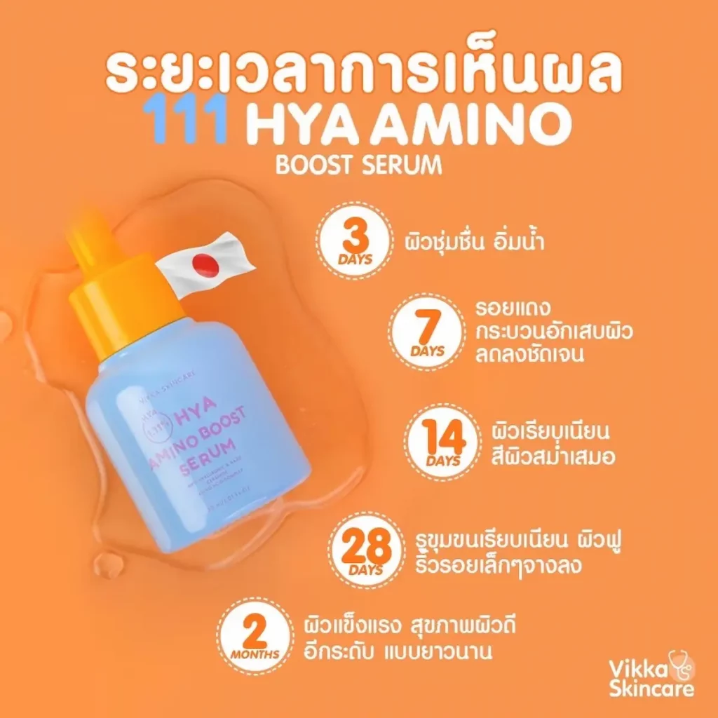 VIKKASKINCARE VIKKA SKINCARE 1.11% HYA AMINO BOOST SERUM