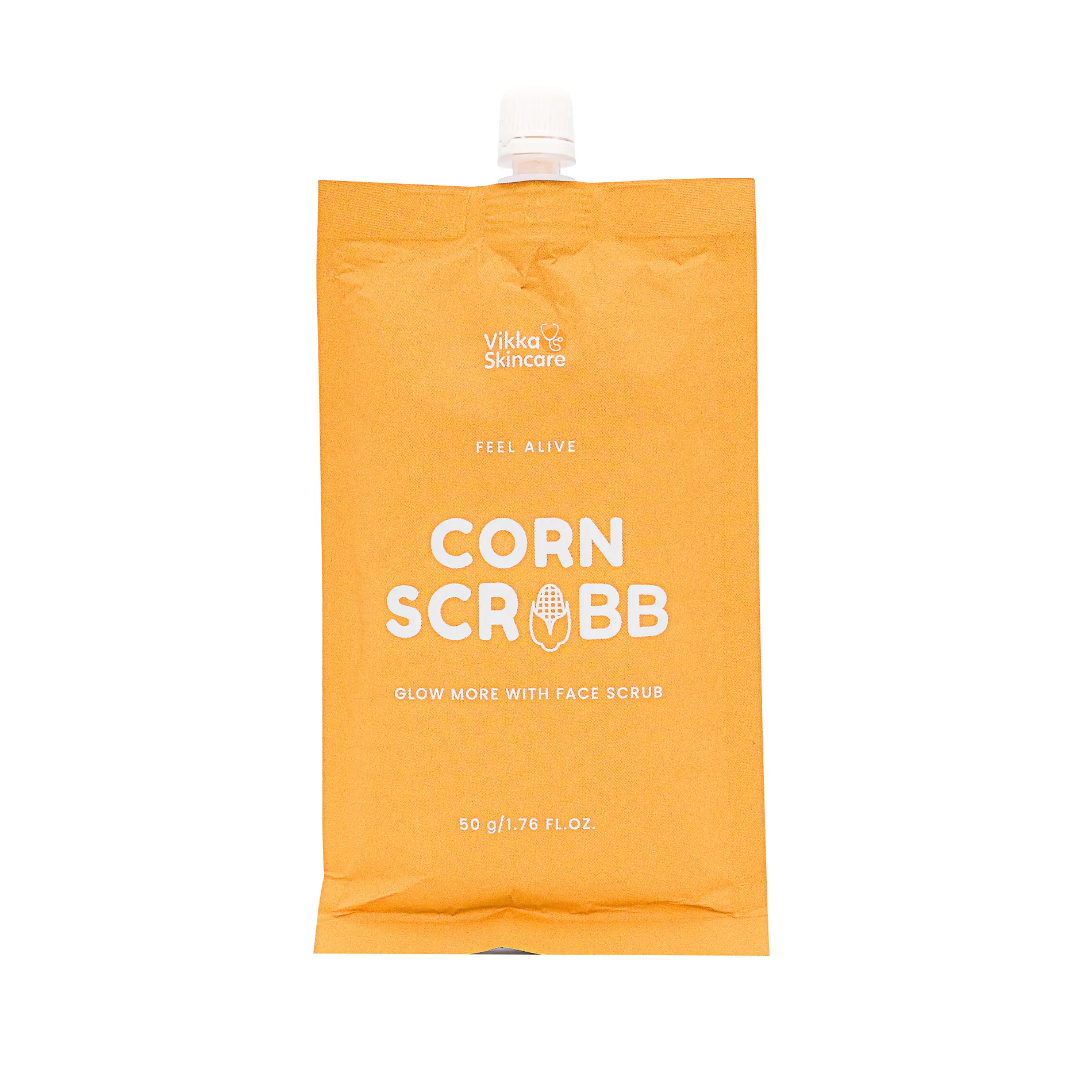สครับข้าวโพดหมอกุ้ง Corn Scrub สูตรออแกนิก ขจัดสิ่งสกปรก เผยผิวใส เนียนนุ่ม ไม่บาดผิว