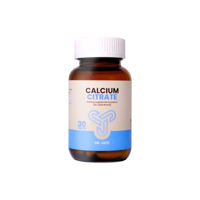 DR.JADE CALCIUM CITRATE แคลเซียมหมอเจด เสริมความแข็งแรงของกระดูกและฟัน (30 เม็ด)