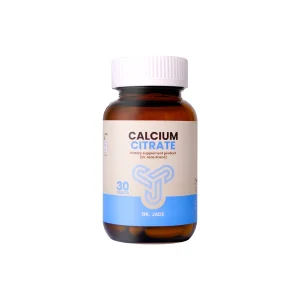 VIKKASKINCARE : DR.JADE CALCIUM CITRATE  แคลเซียม ซิเทรต  1 กระปุก 30 เม็ด